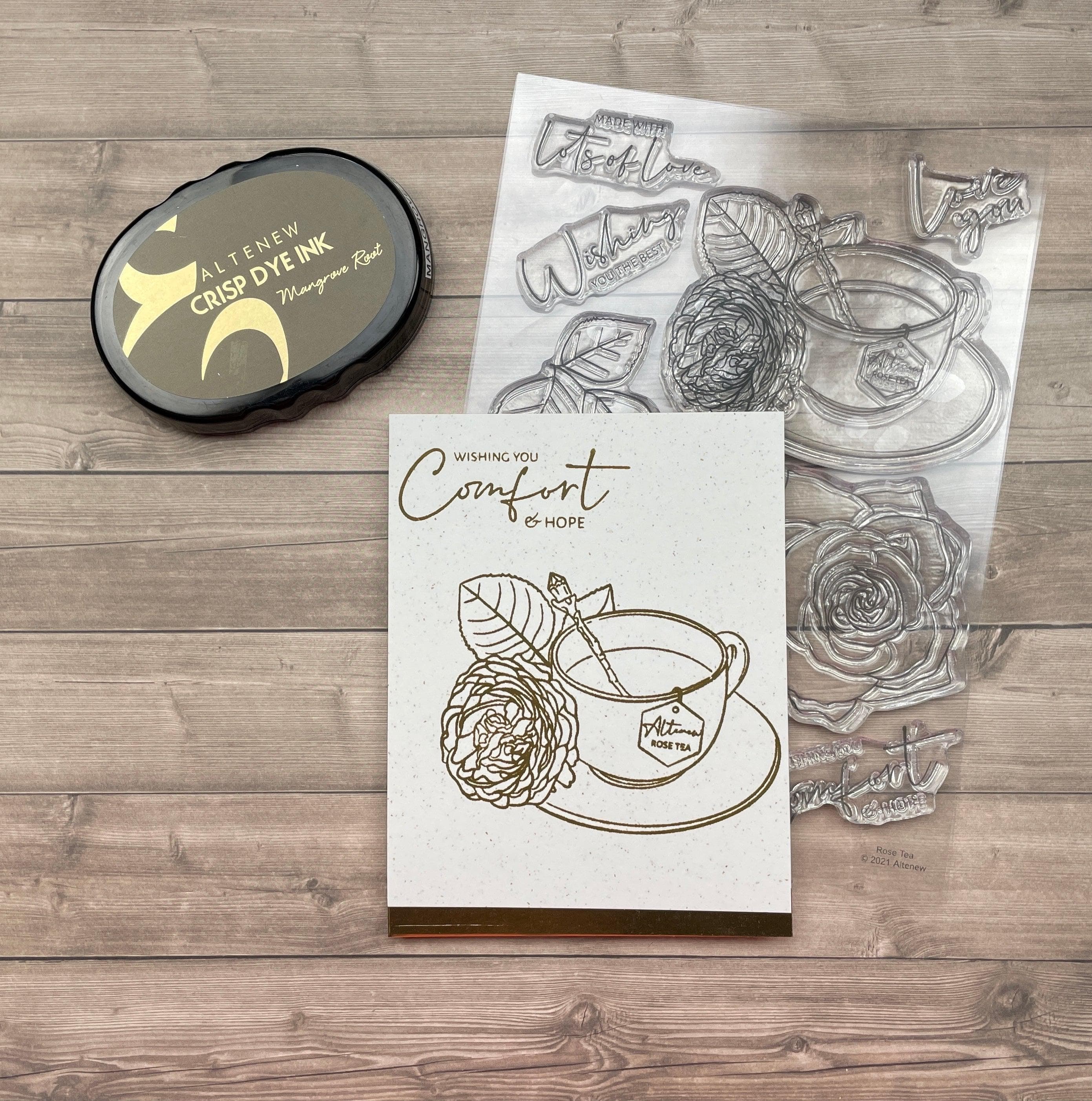 altenew-mangrove-root-crisp-dye-ink-stempelkissen-braun image 4