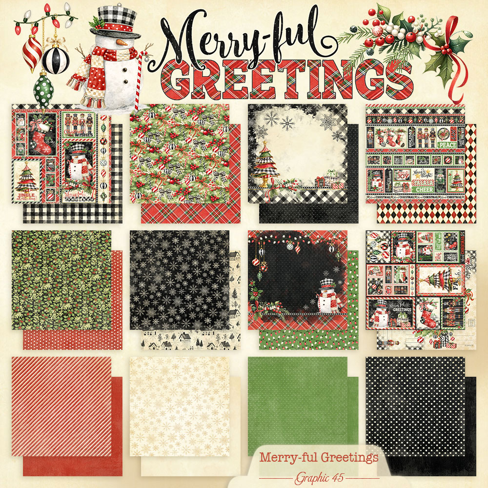 graphic-45-merry-ful-greetings-8x8-papier-24-bogen-weihnachten image 2