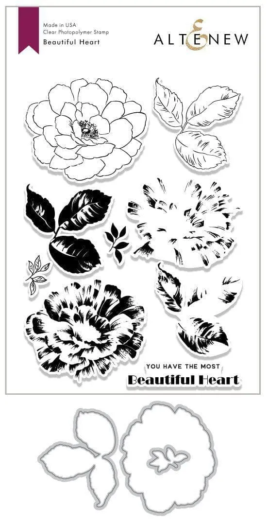 altenew-beautiful-heart-komplett-bundle-stempel-stanze-blume image 1