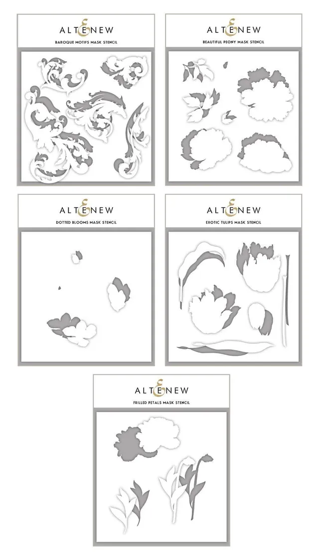 altenew-better-together-mask-stencil-bundle-5er-schablone image 1