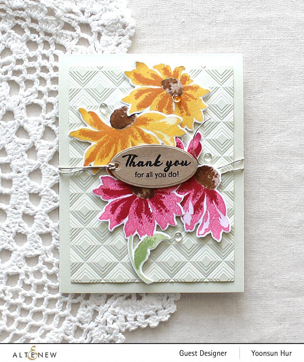 altenew-build-a-flower-coneflower-stempel-stanzen-ink-bundle image 4