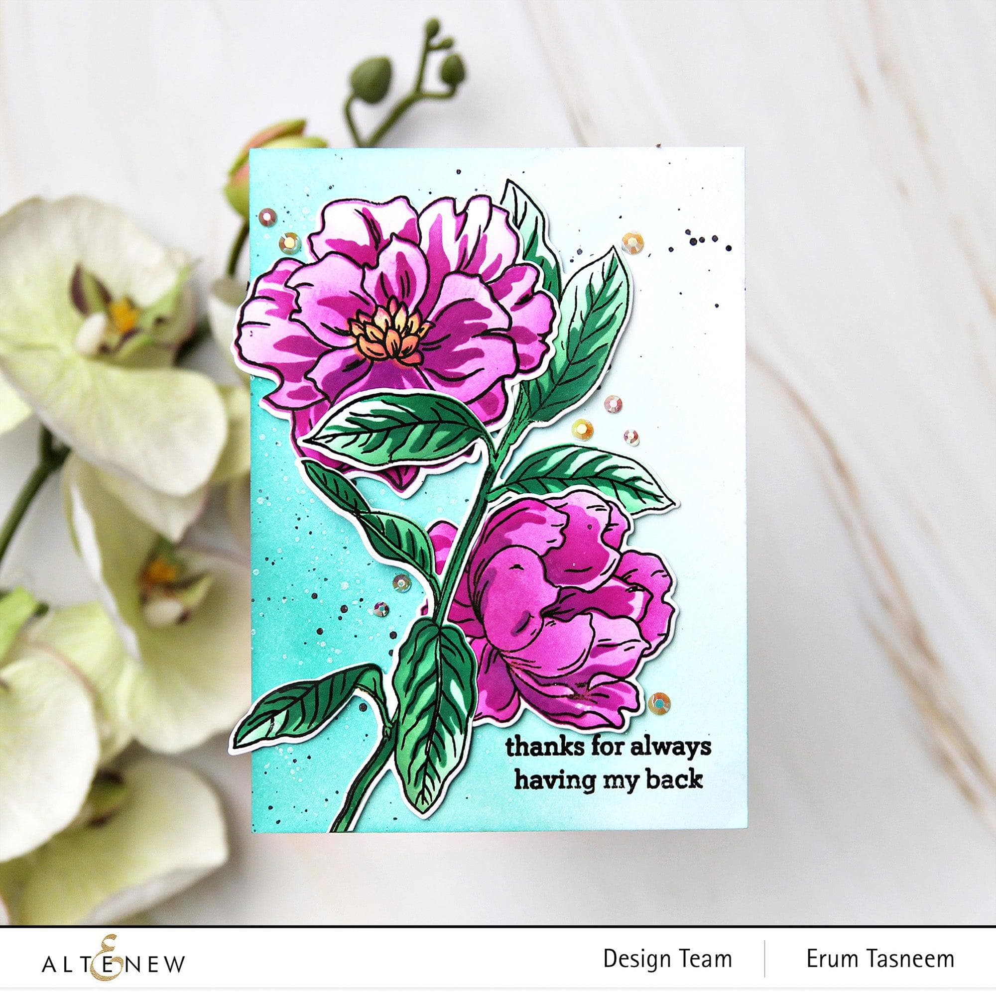 altenew-botanical-illustrations-stempel-blumen-15x20cm image 2