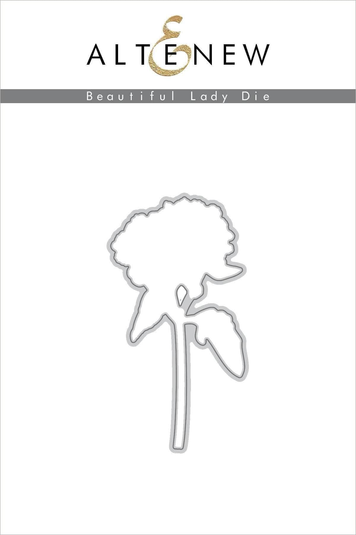 altenew-beautiful-lady-die-stanze-floral-1-teilig image 1