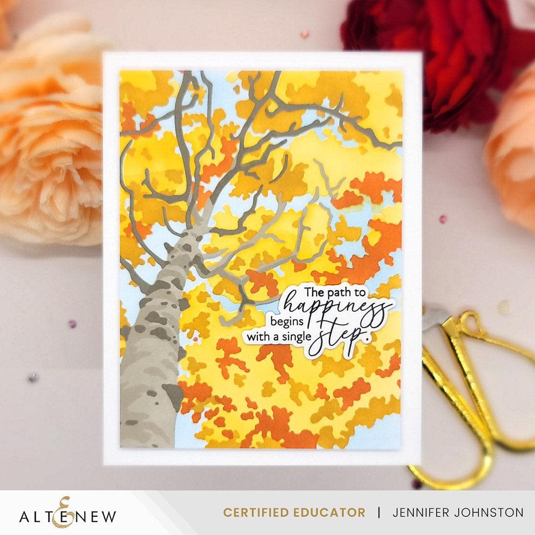 altenew-aspen-sky-schablone-6x6-layering-6-in-1 image 8