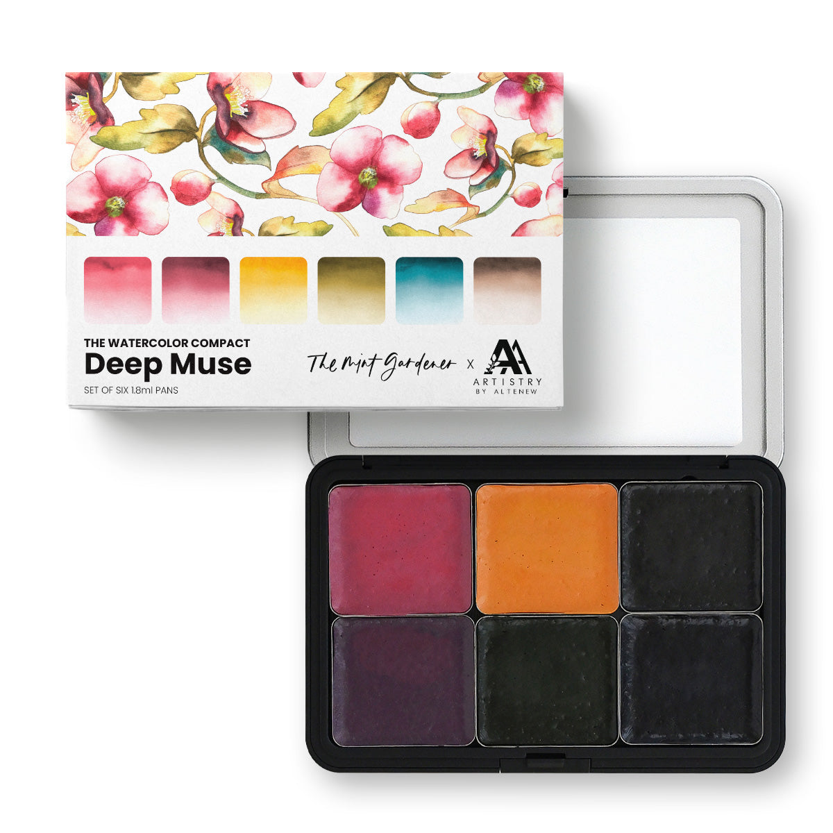 altenew-watercolor-compact-deep-muse-aquarellkasten-6-farben image 6