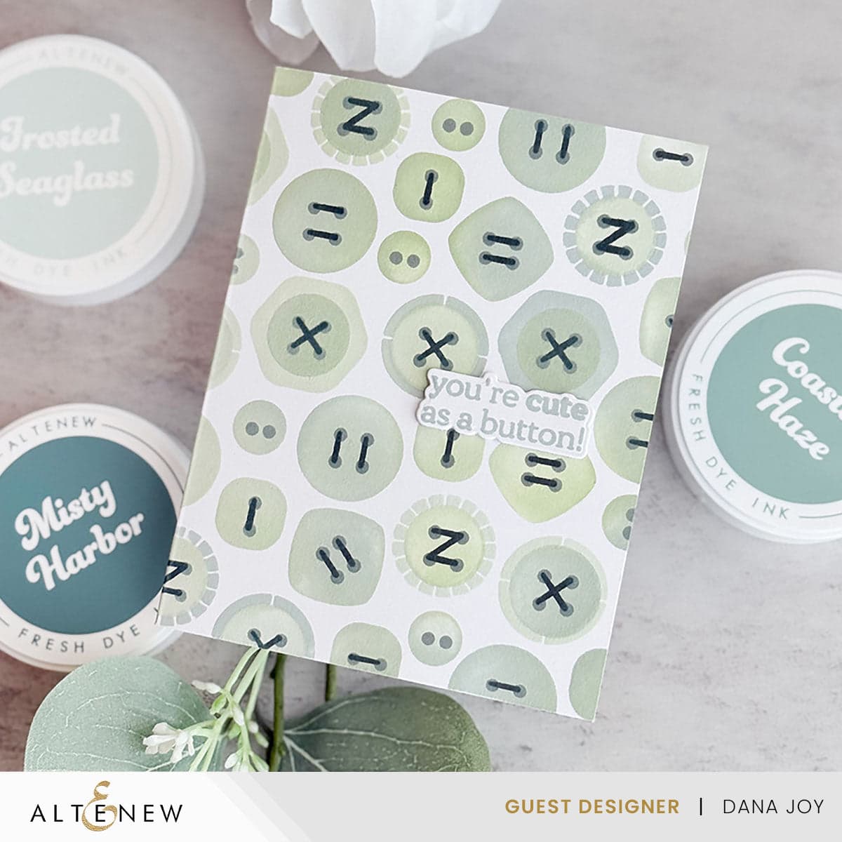 altenew-coastal-mist-fresh-dye-ink-mini-cubes-reinker-set-grau image 2