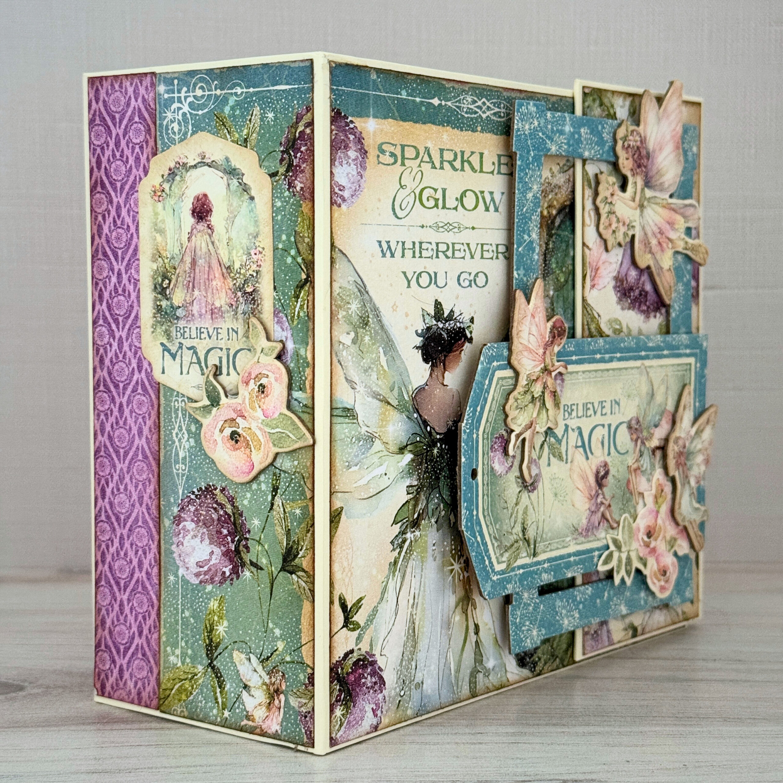 graphic-45-fairy-boutique-album-kit-feen-bastelset image 3