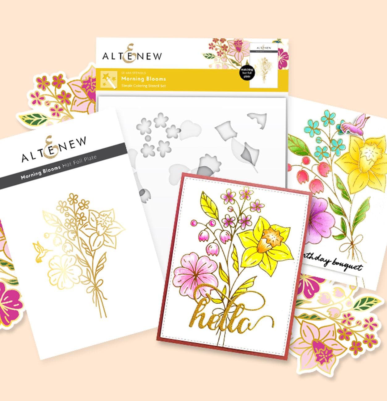 altenew-morning-blooms-hei-folienplatte-komplett-bundle-blumen image 4