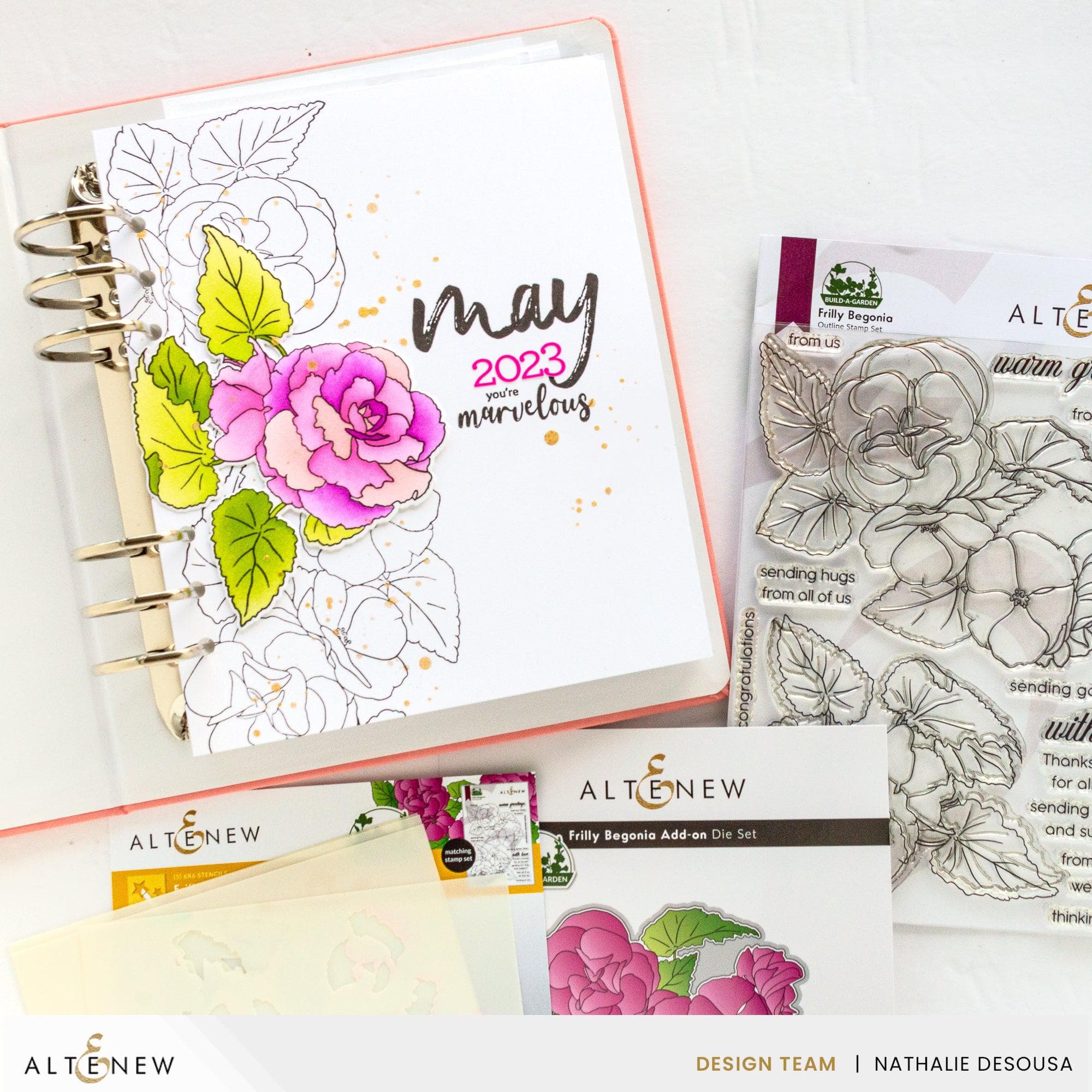 altenew-build-a-garden-frilly-begonia-add-on-stanzen-4-teilig image 2