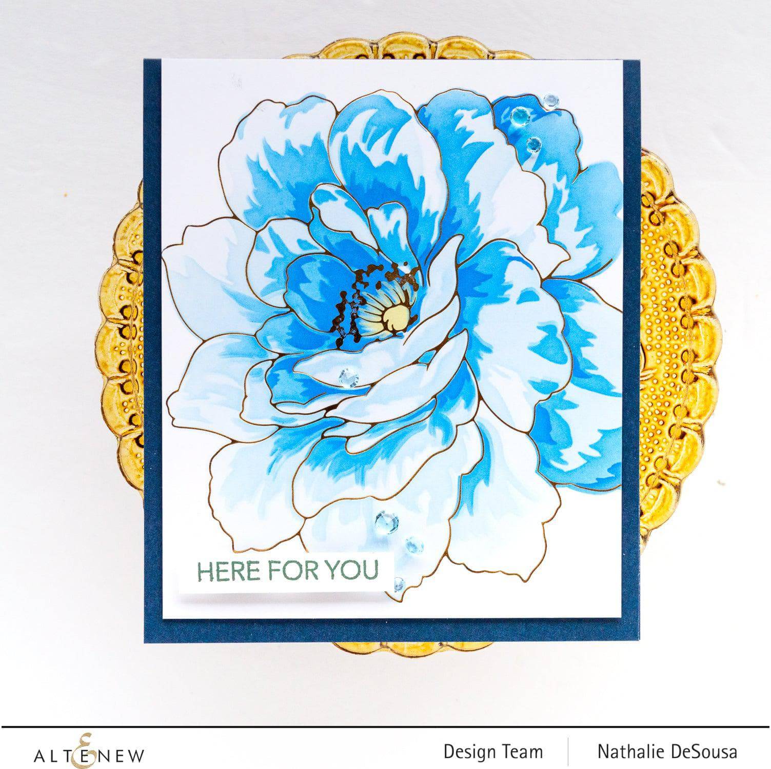 altenew-golden-days-mask-stencil-rose-6x6 image 2