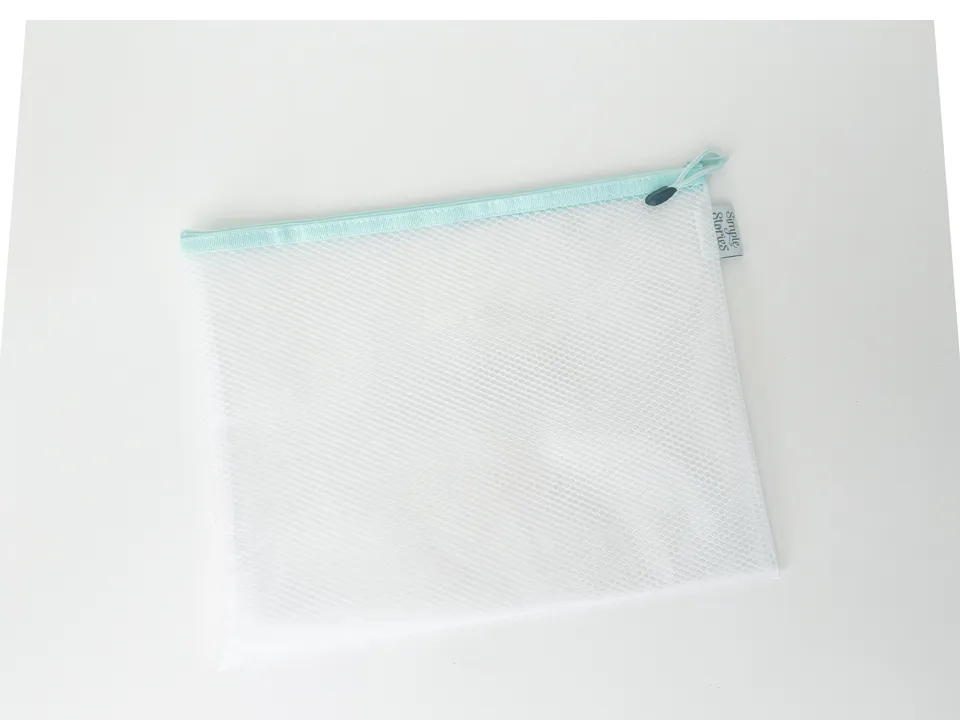 simple-stories-craft-storage-pouch-medium-mint-13x10 image 1