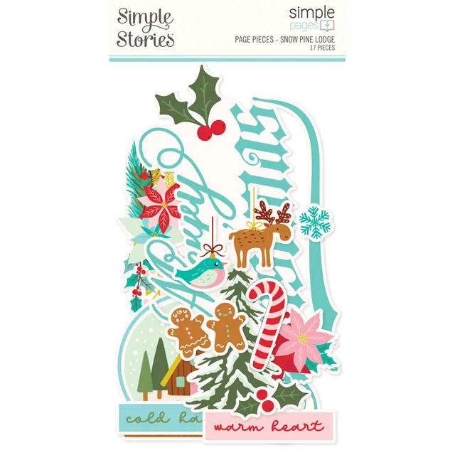 simple-stories-snow-pine-lodge-page-pieces-stanzteile-17-teile image 1