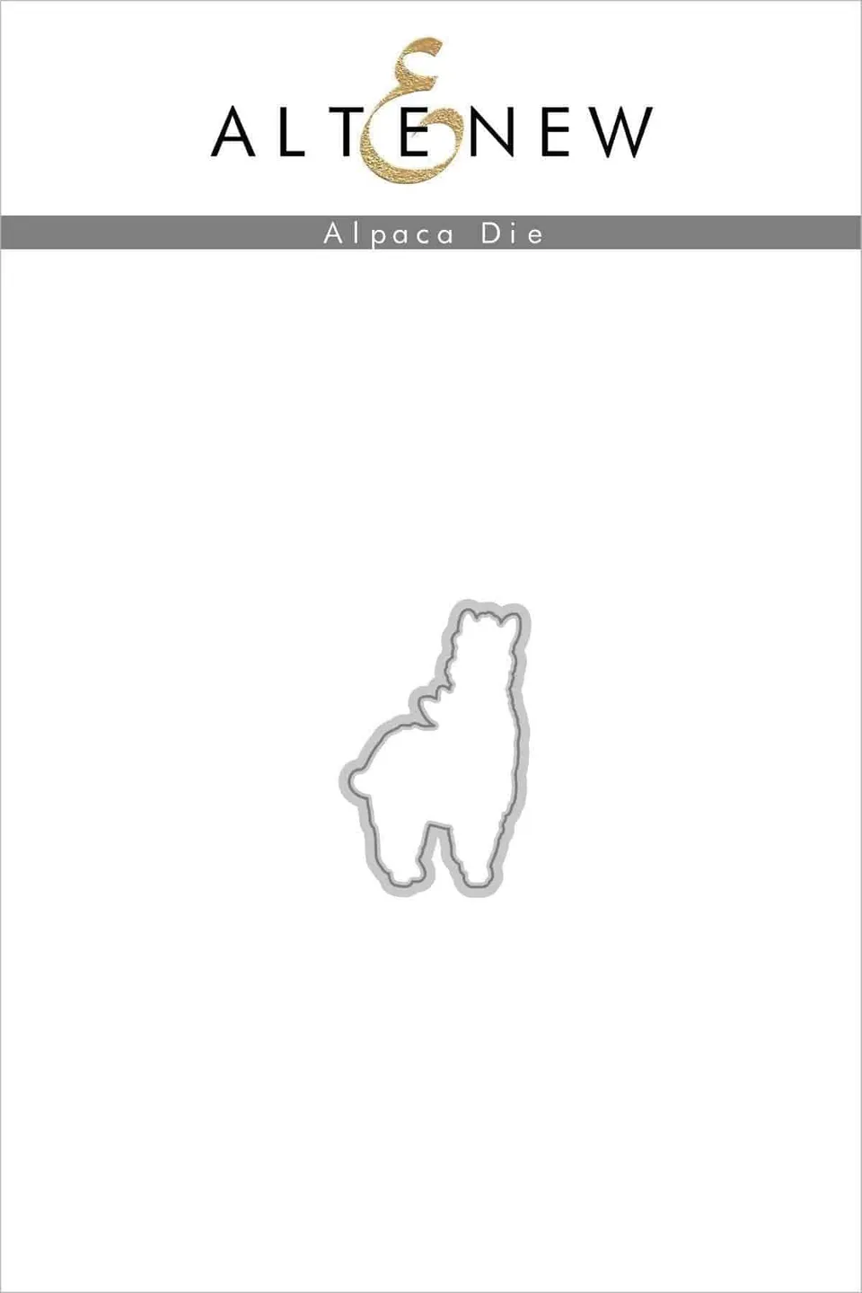 altenew-alpaca-stanzen-alpaka-mit-halstuch-2-teilig image 1