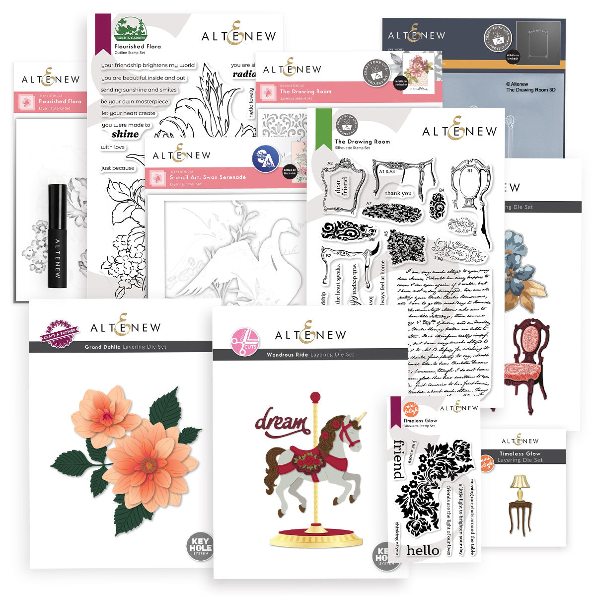 altenew-marvelous-monthly-bundle-mai-2026-vintage-7er image 2