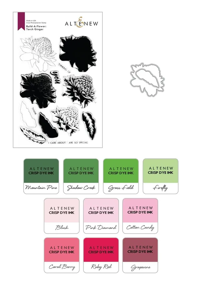 altenew-torch-ginger-stempel-stanzen-ink-bundle-blumen image 1