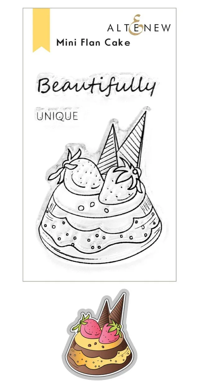 altenew-mini-flan-cake-stempel-stanzen-set-bundle image 1