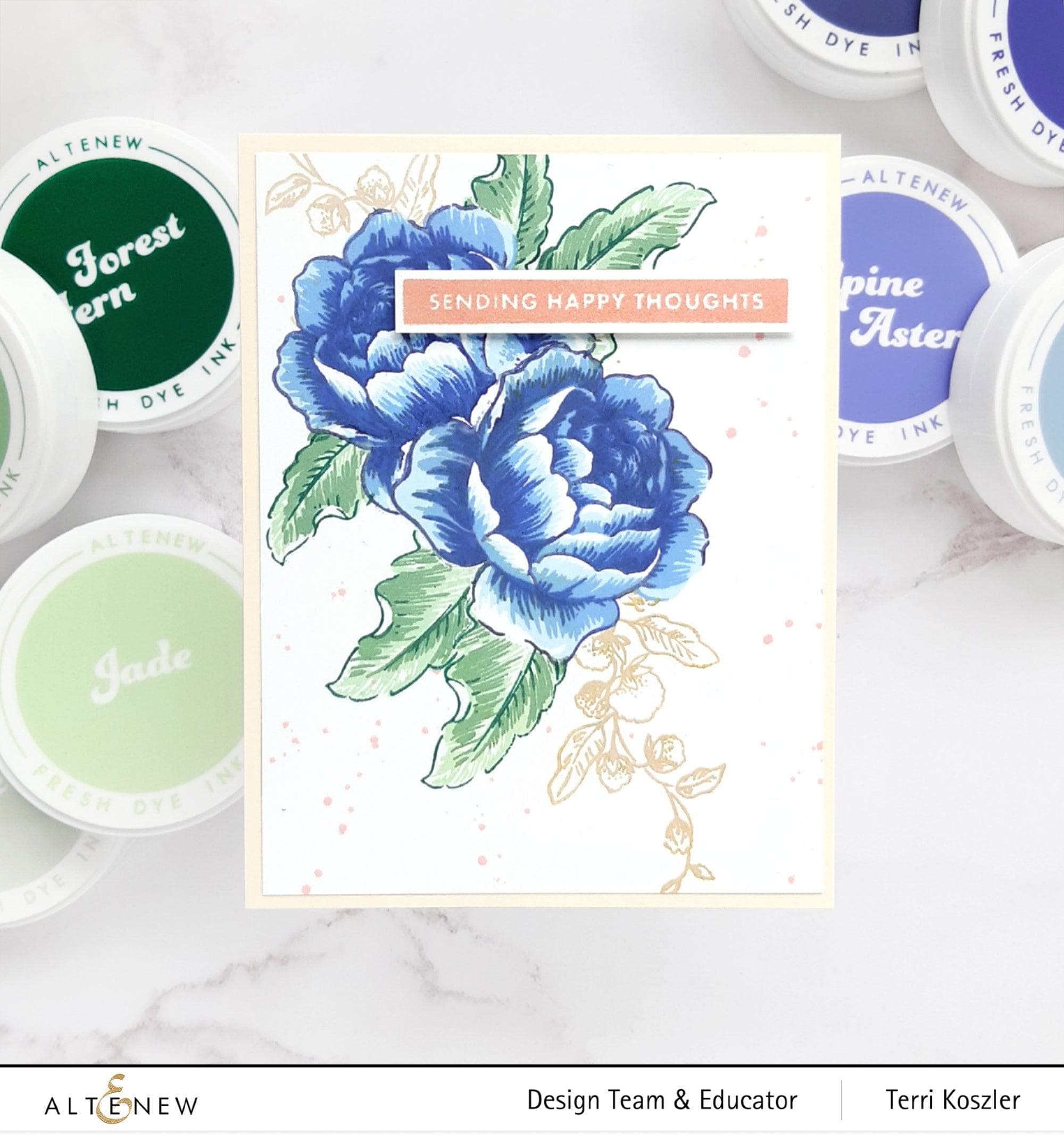 altenew-woodland-escape-fresh-dye-ink-stempelkissen-complete-bundle image 7