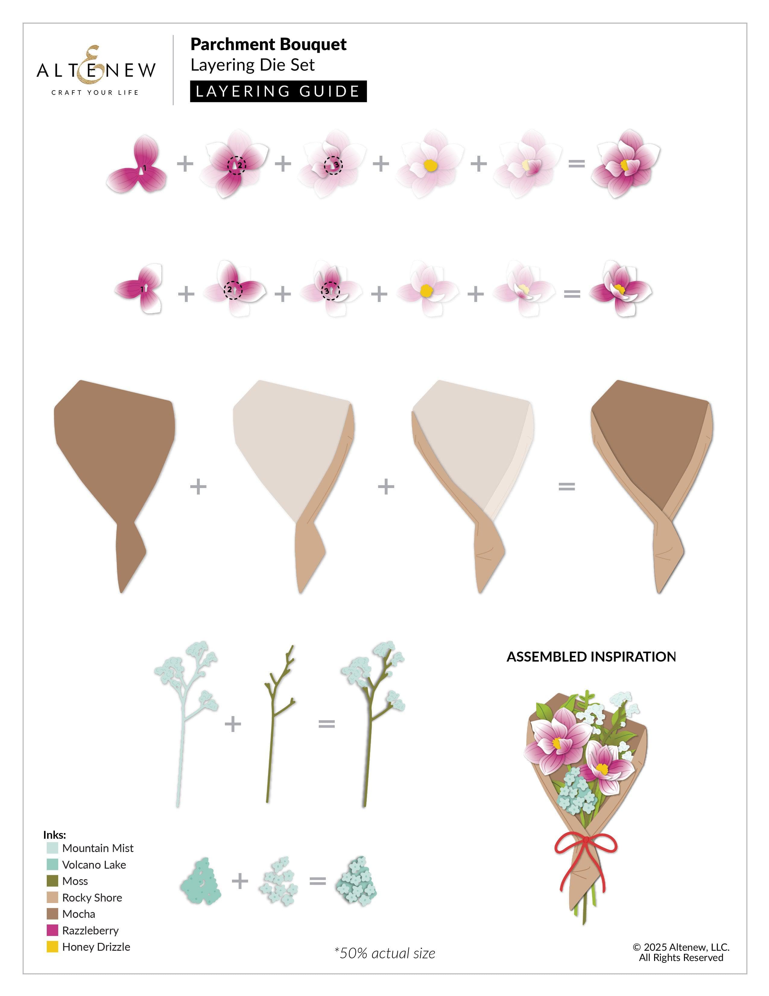 altenew-parchment-bouquet-layering-stanzschablonen-12tlg image 3