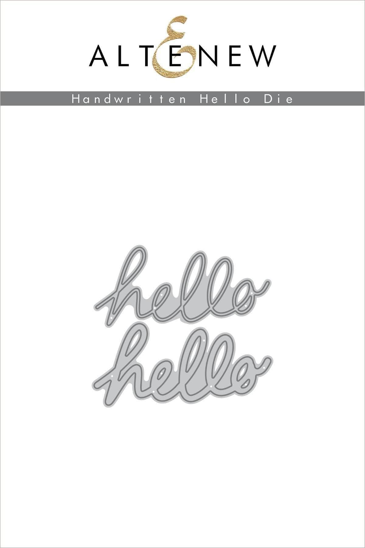 altenew-handwritten-hello-stanzen-set-hello-schriftzug-2-dies image 1