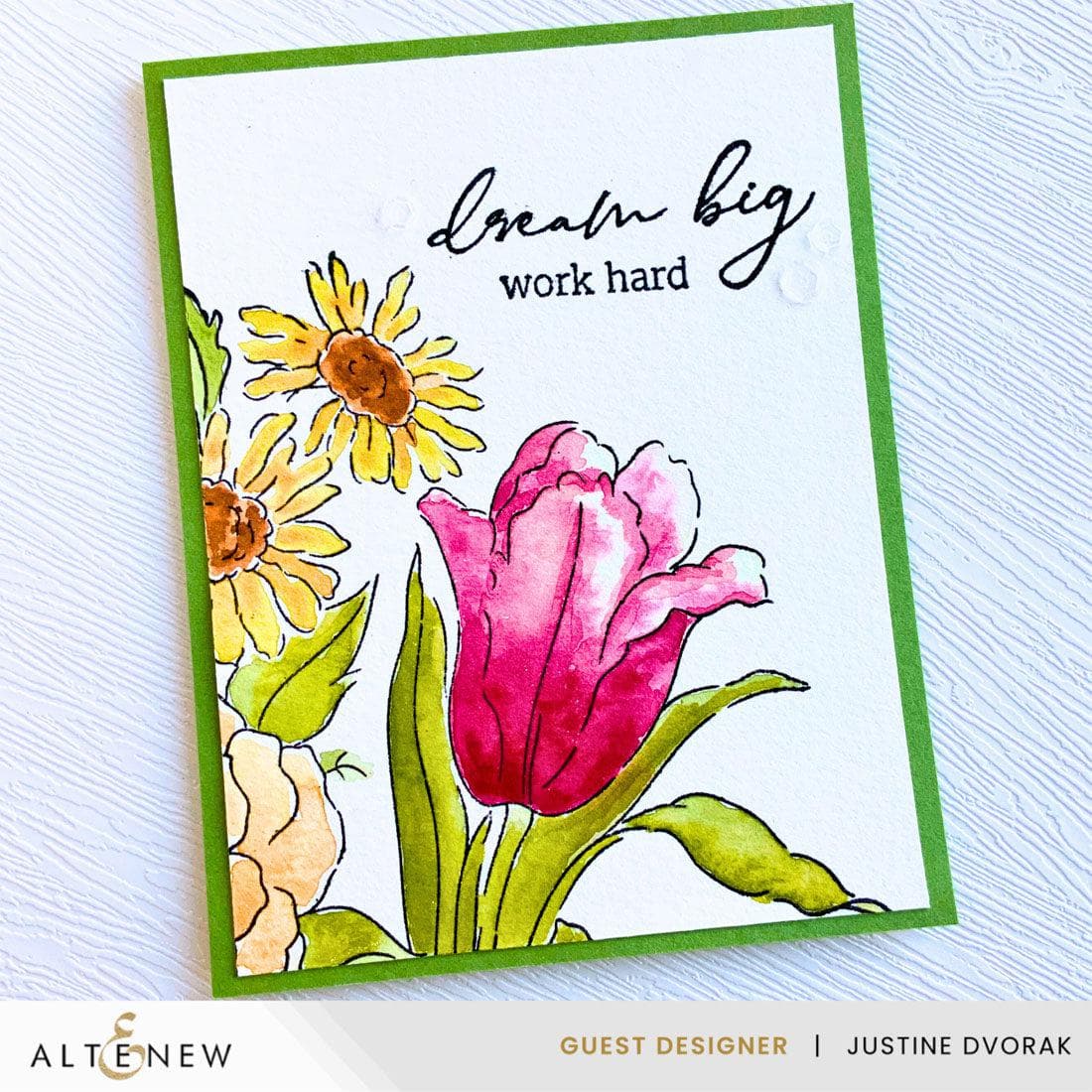 altenew-one-happy-bouquet-stempelset-blumen-6x8 image 6