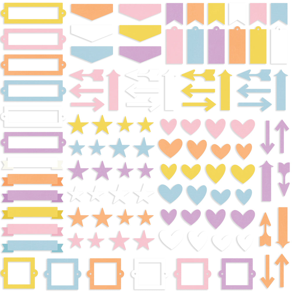 simple-stories-color-vibe-spring-chipboard-bits-120-teile image 2