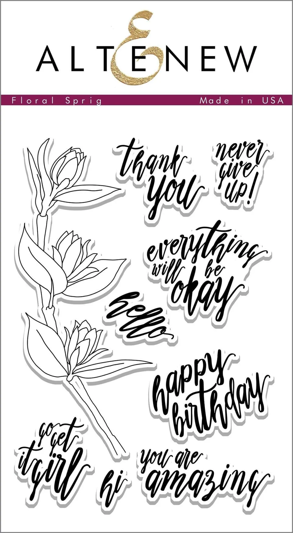 altenew-floral-sprig-stempelset-blumen-4x6-9-stempel image 1