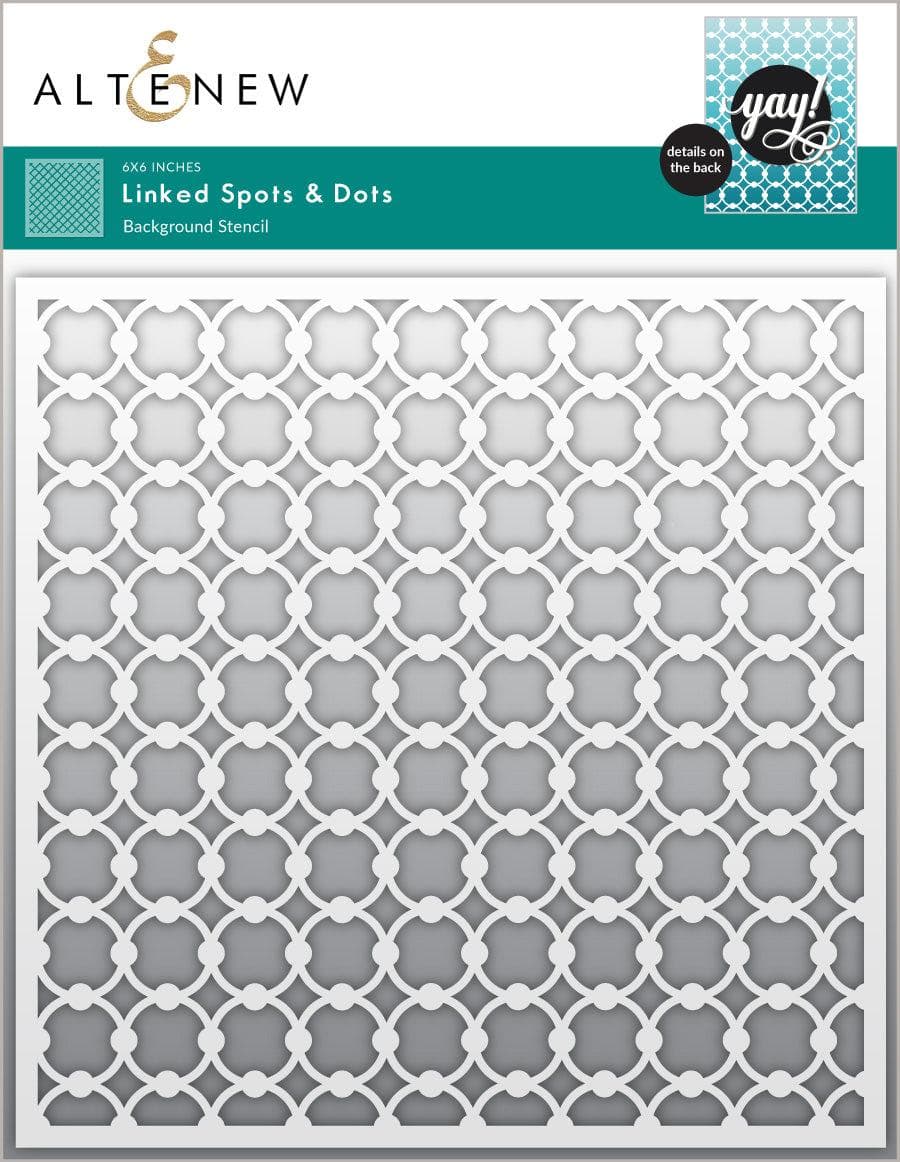 altenew-linked-spots-dots-schablone-hintergrund-6x6-zoll image 1