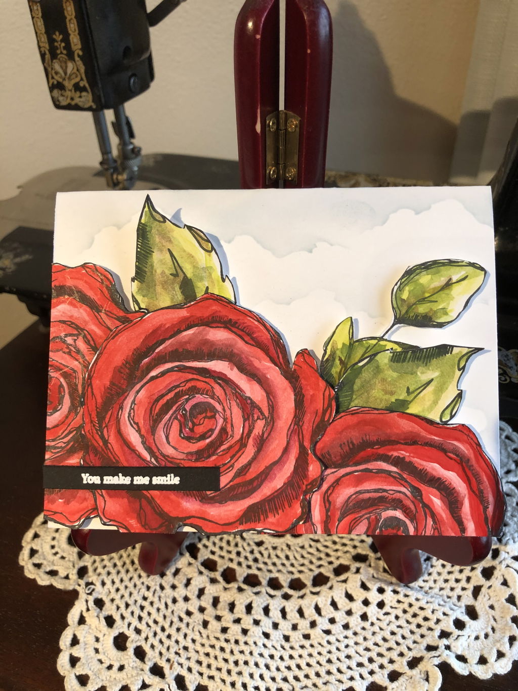 Lockere Rose