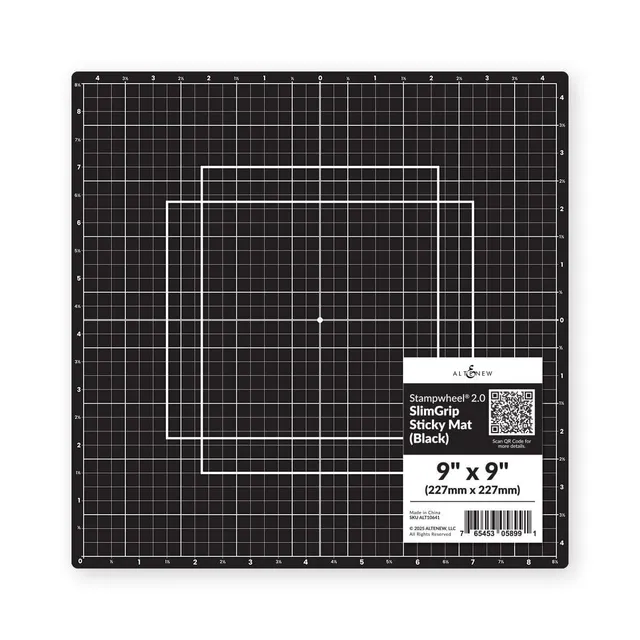 altenew-stampwheel-2-0-slimgrip-sticky-mat-schwarz image 1