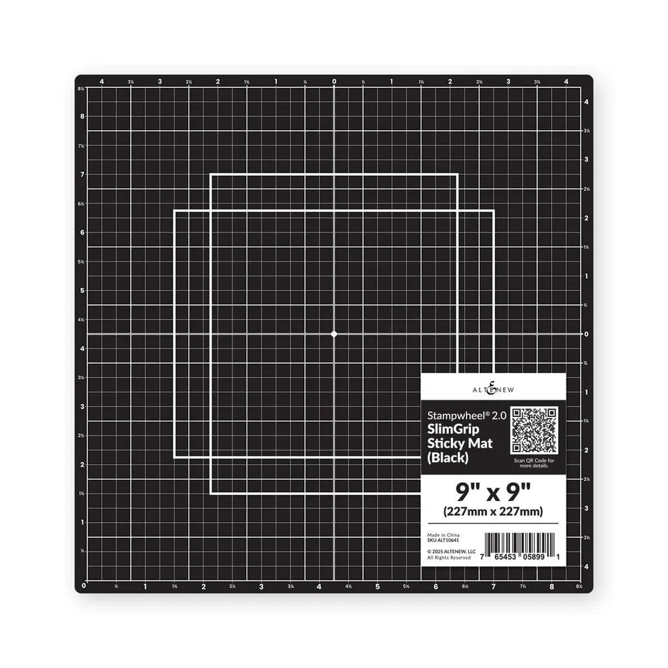 altenew-stampwheel-2-0-slimgrip-sticky-mat-schwarz image 1