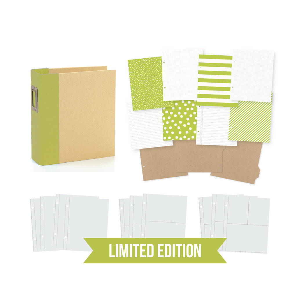 simple-stories-sn-p-6x8-binder-lime-limited-edition-album image 2