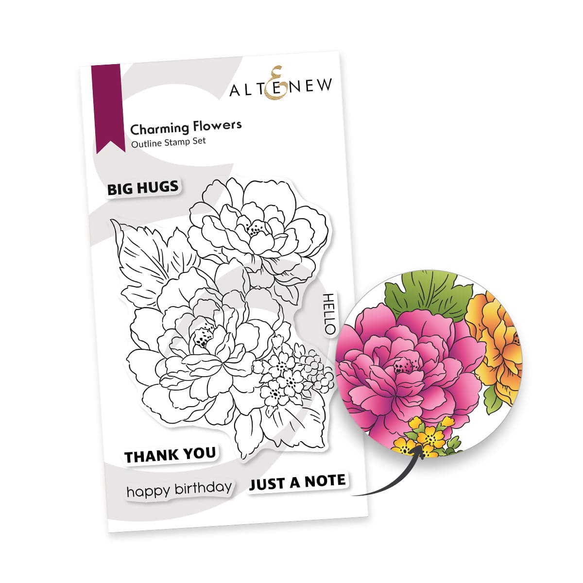 altenew-charming-flowers-stempelset-stanzen-komplett-set-blumen image 7