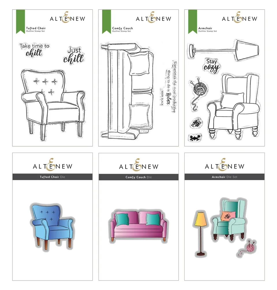 altenew-stamps-sweet-moments-mini-stempel-stanzen-bundle image 1