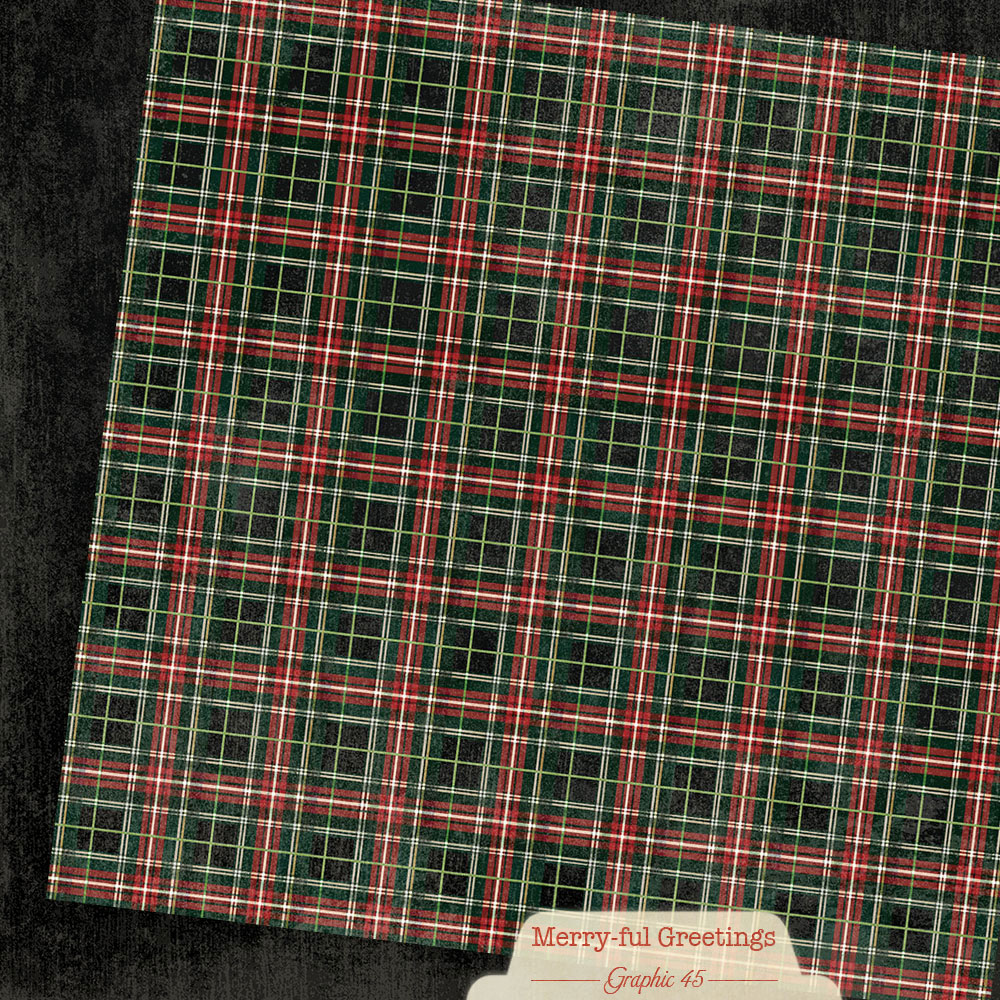 graphic-45-merry-ful-greetings-12x12-plaids-stripes-weihnachten image 7