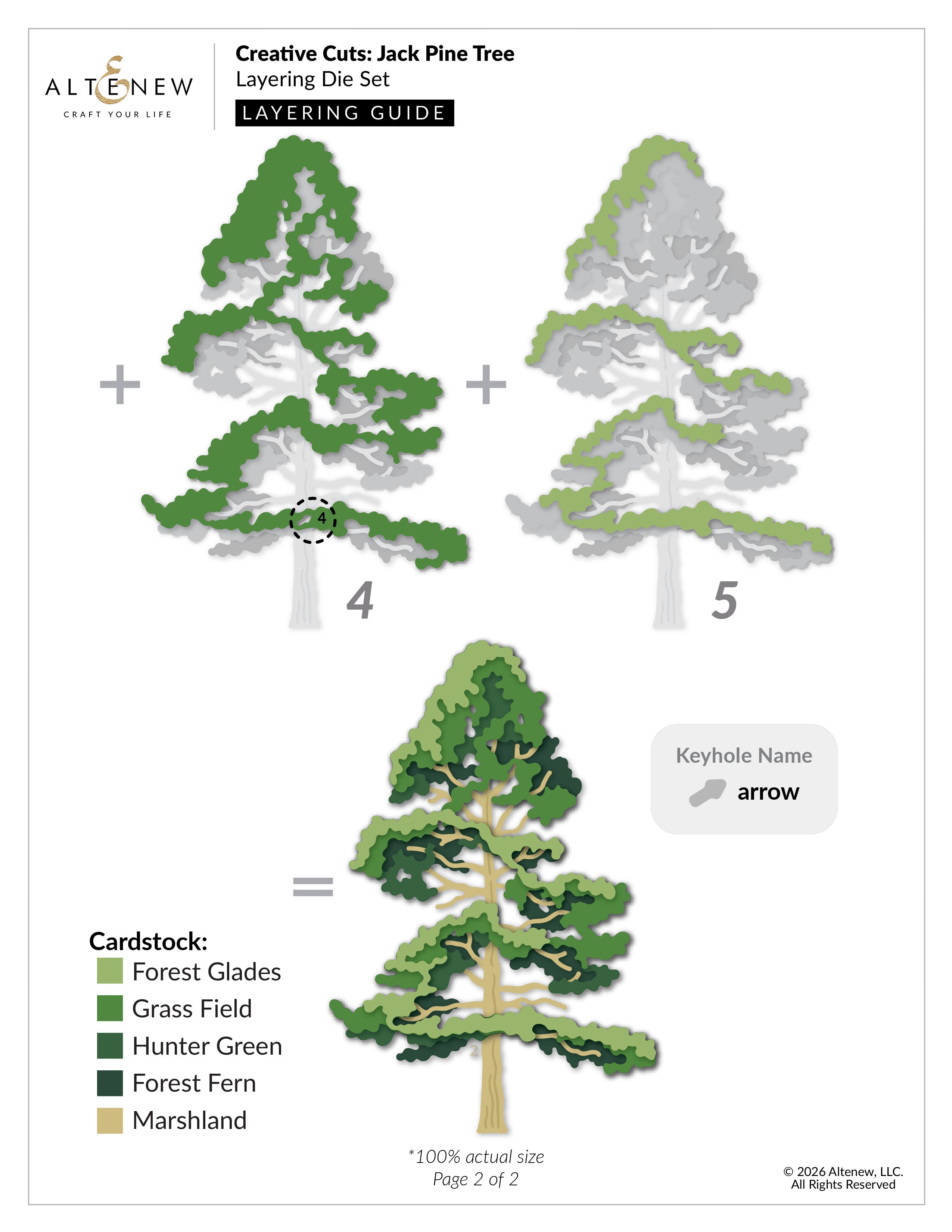 altenew-creative-cuts-jack-pine-tree-stanzen-set-baum image 4