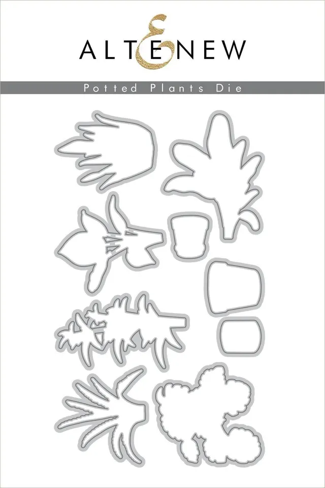 altenew-potted-plants-stanzen-topfpflanzen-9-teilig image 1