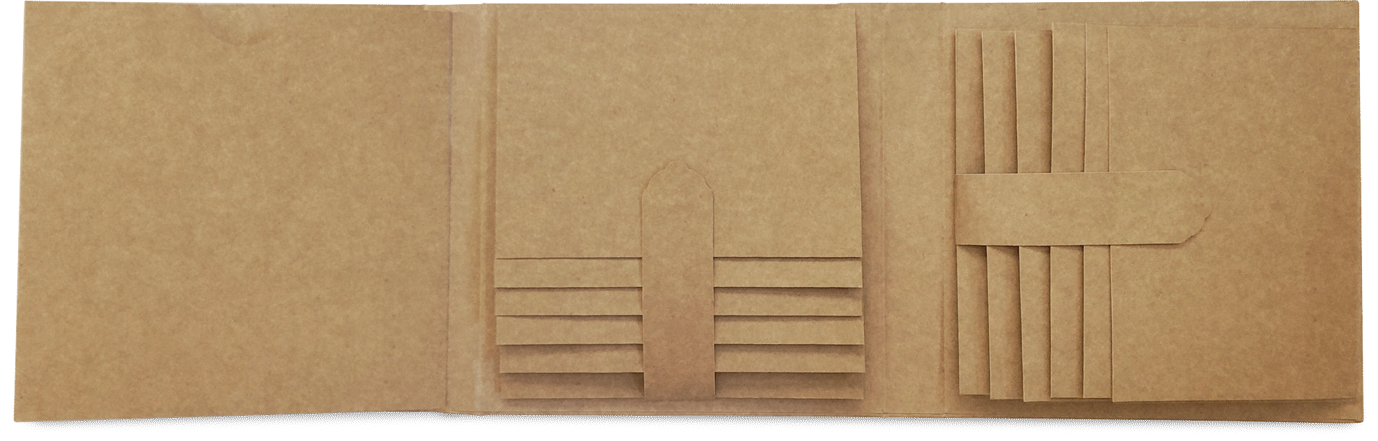 graphic-45-staples-trifold-waterfall-folio-album-kraft image 2