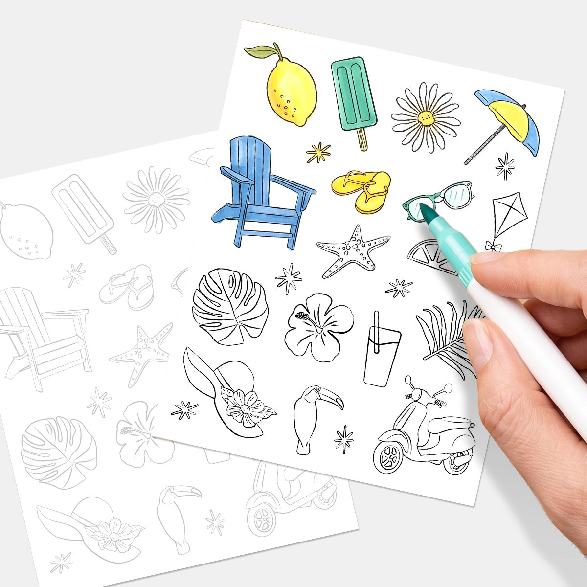 altenew-2-in-1-printable-a2-backgrounds-stickers-sommer image 4