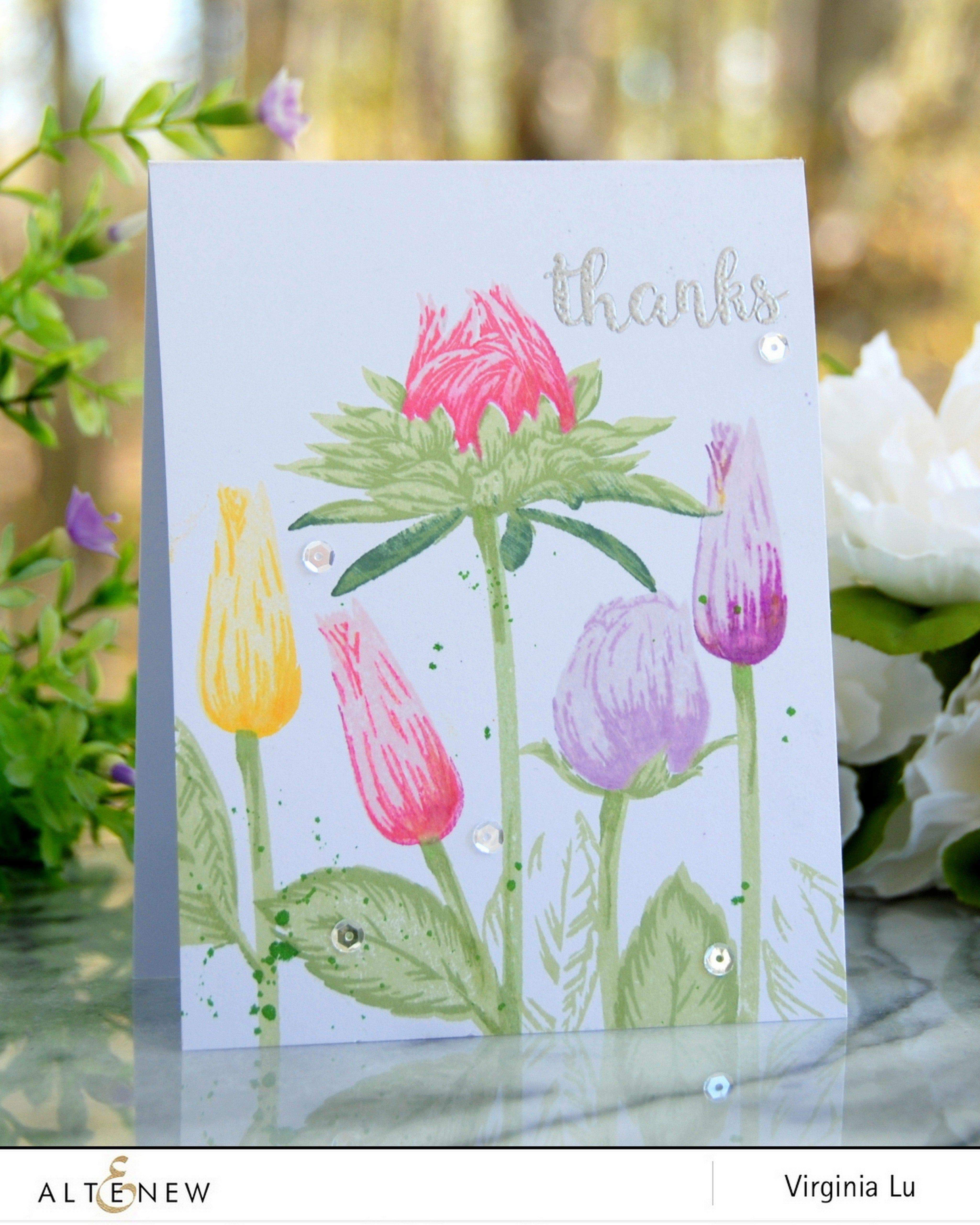 altenew-budding-thanks-stempelset-stanz-bundle-blumen image 2