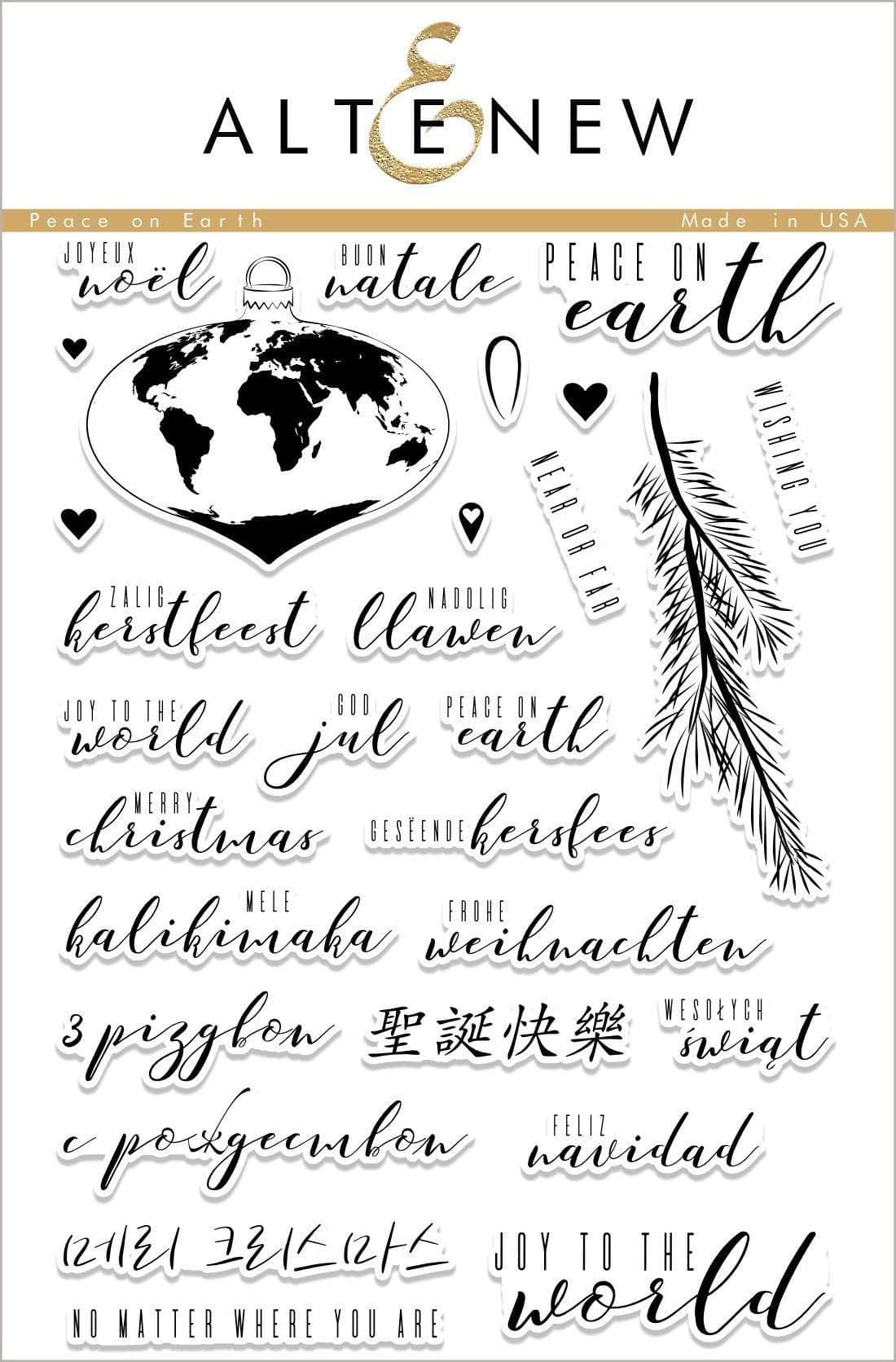 altenew-peace-on-earth-stempelset-weihnachten-mehrsprachig image 1