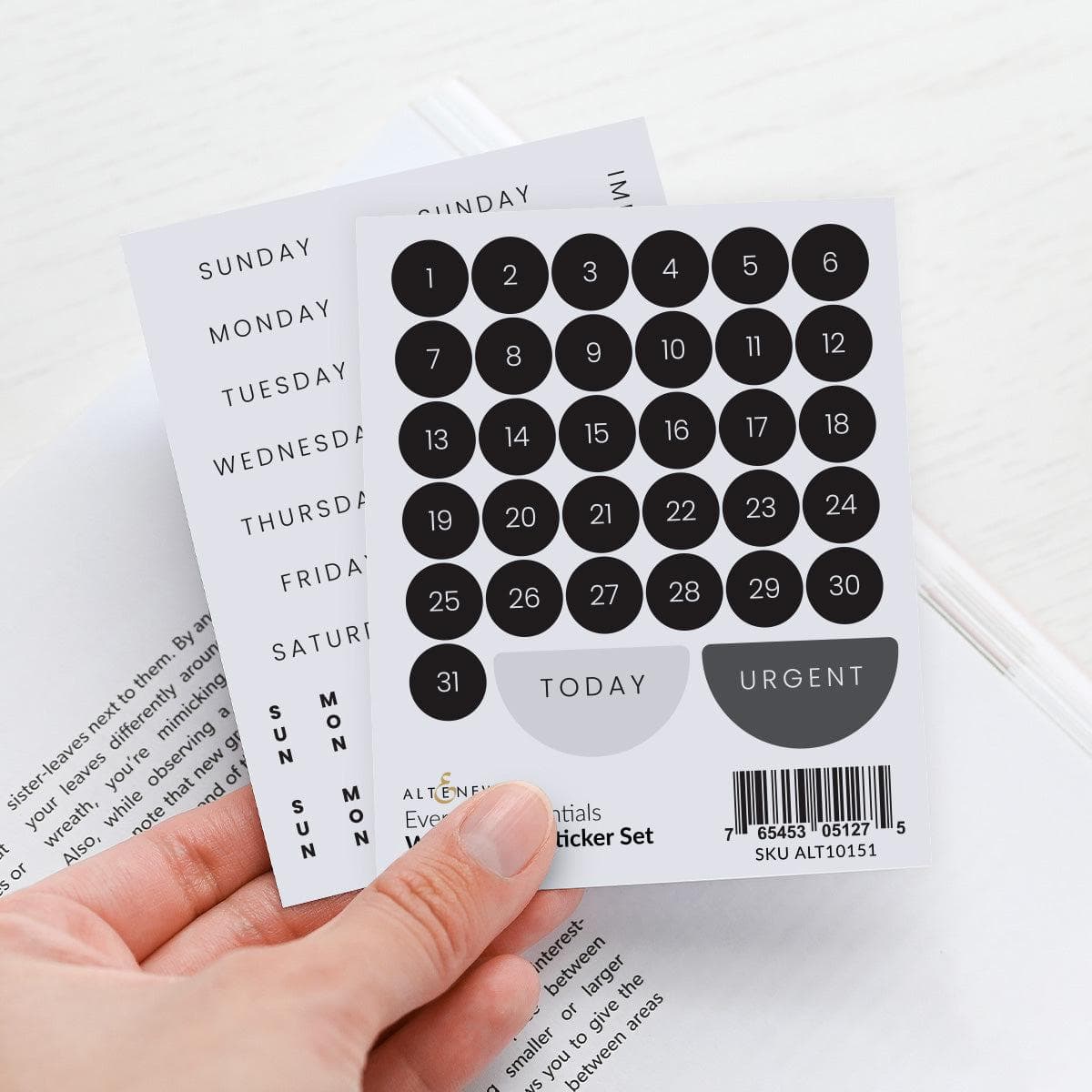 altenew-everyday-essentials-washi-paper-sticker-zahlen-set image 2