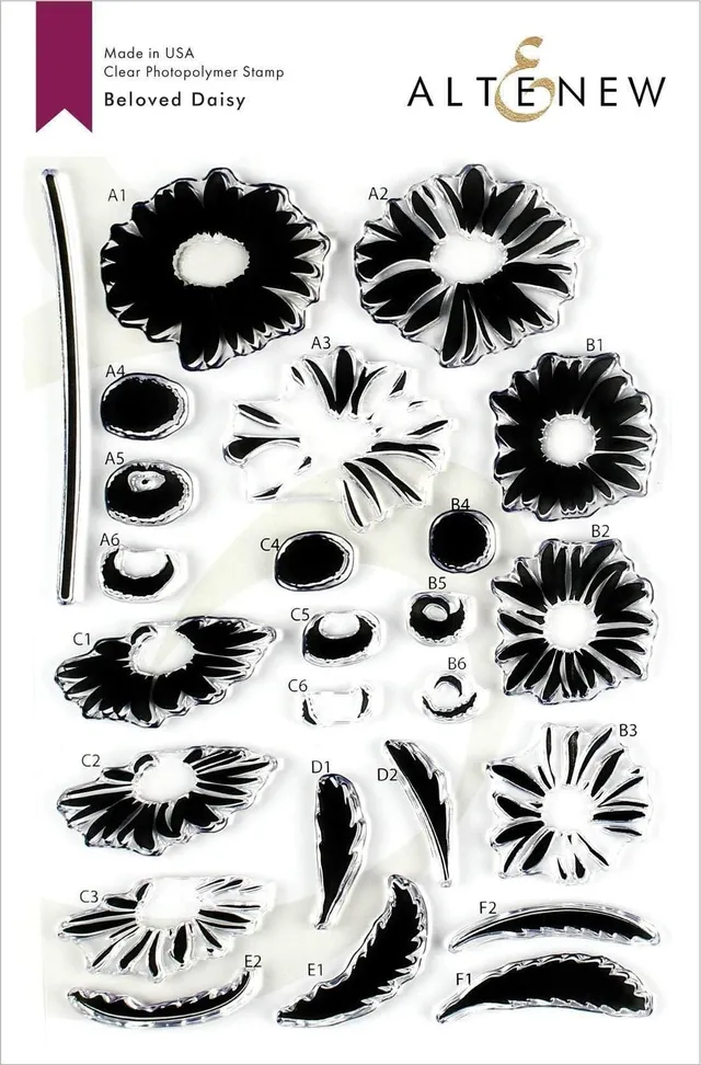 altenew-beloved-daisy-stempelset-blumen-6x8-zoll image 1
