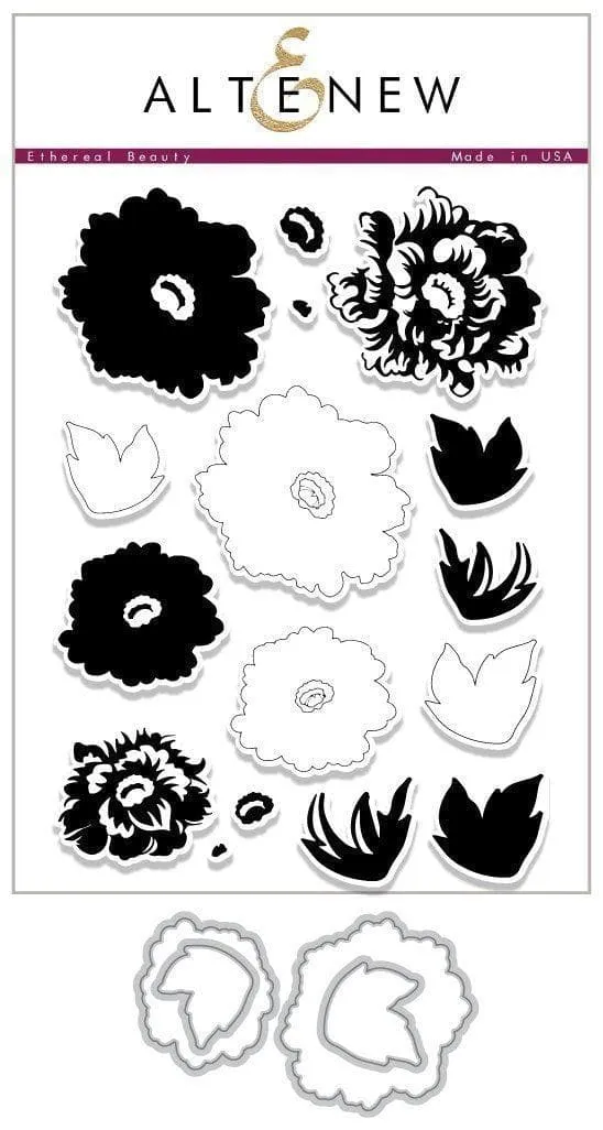altenew-ethereal-beauty-stempel-stanzen-bundle-blumen image 1