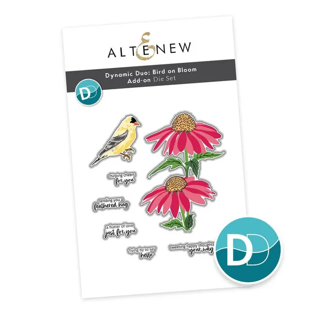 altenew-dynamic-duo-bird-on-bloom-add-on-die-set-stanzen image 1