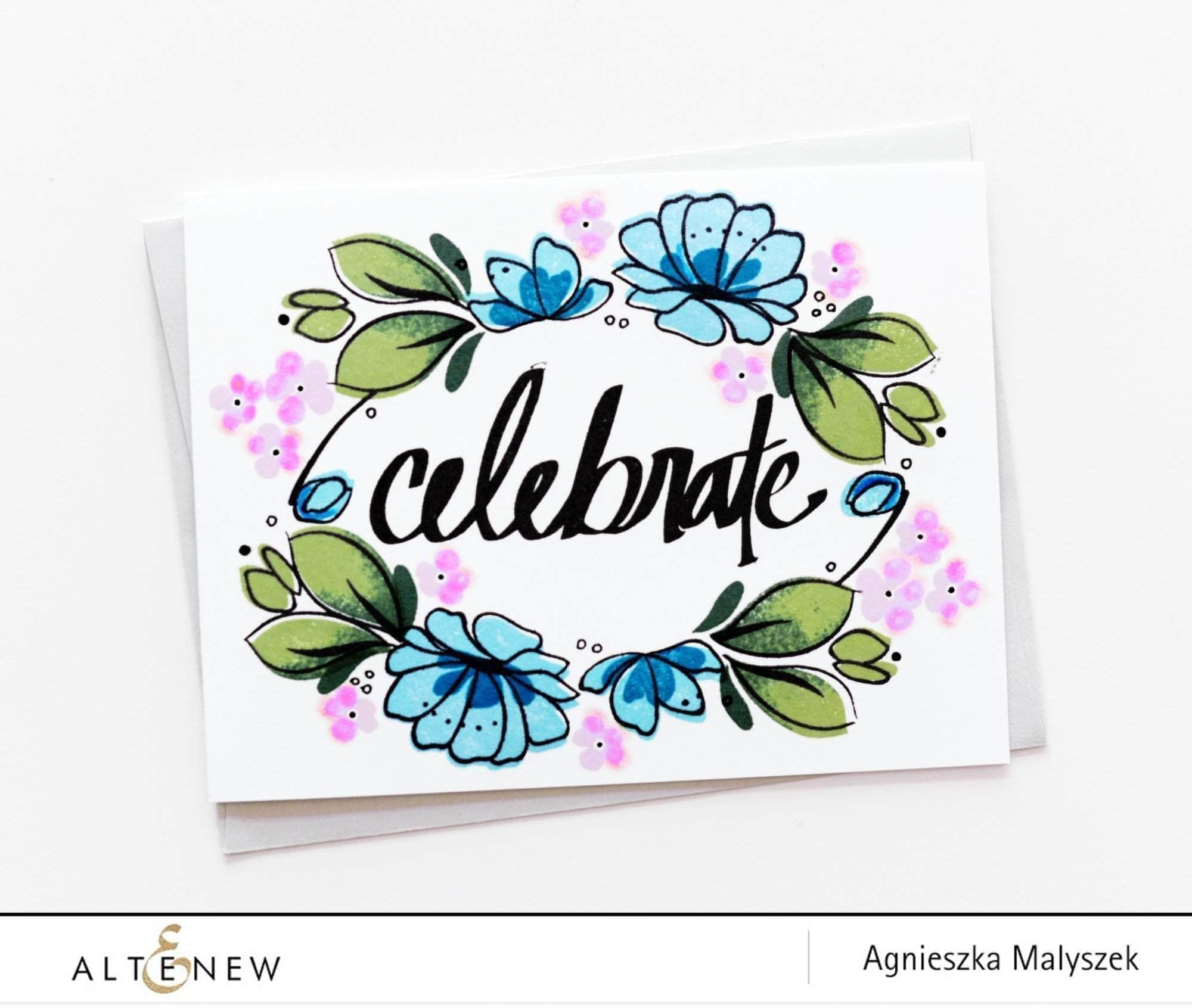 altenew-mini-blossoms-stempelset-floral-4x6-kolorieren image 8