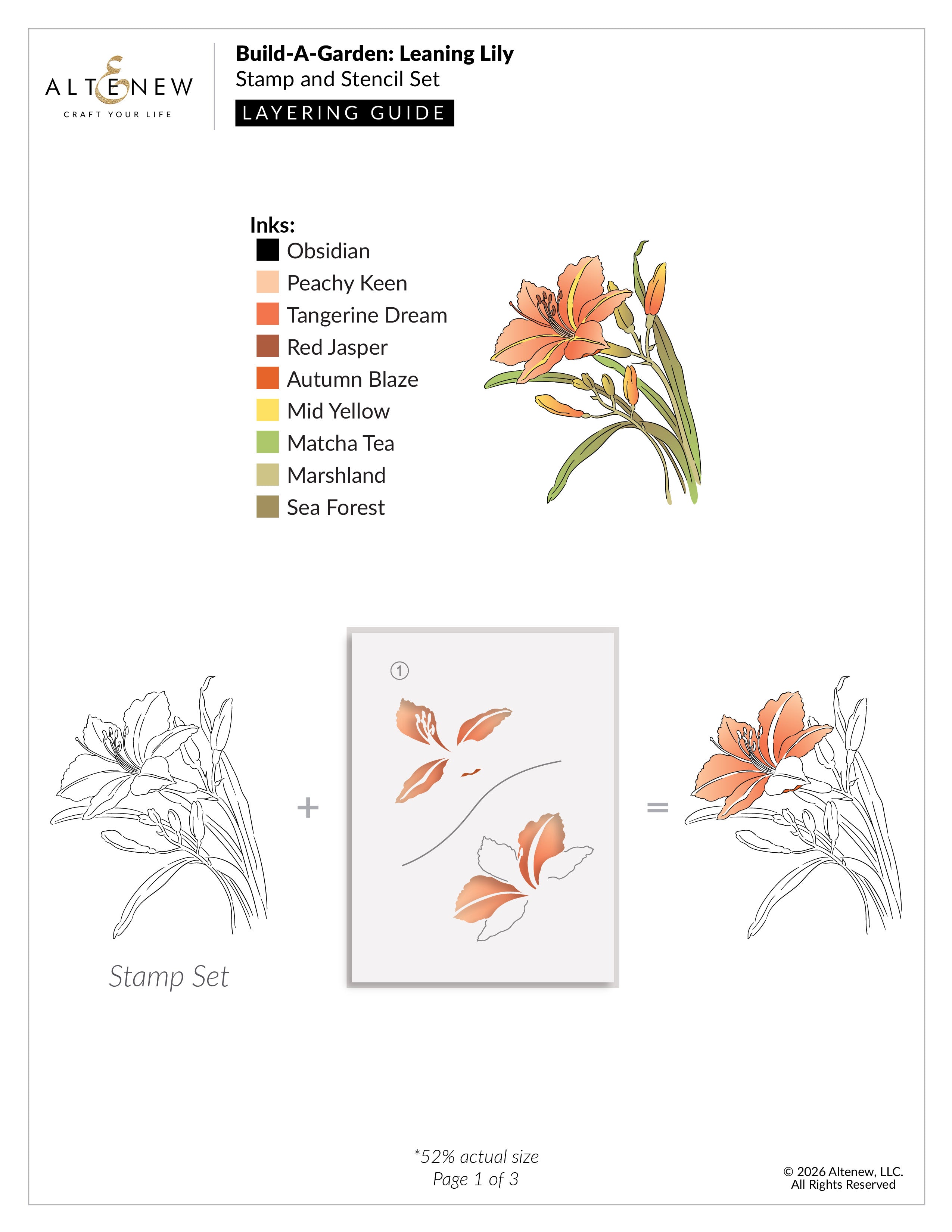 altenew-build-a-garden-leaning-lily-stempelset-lilie image 3