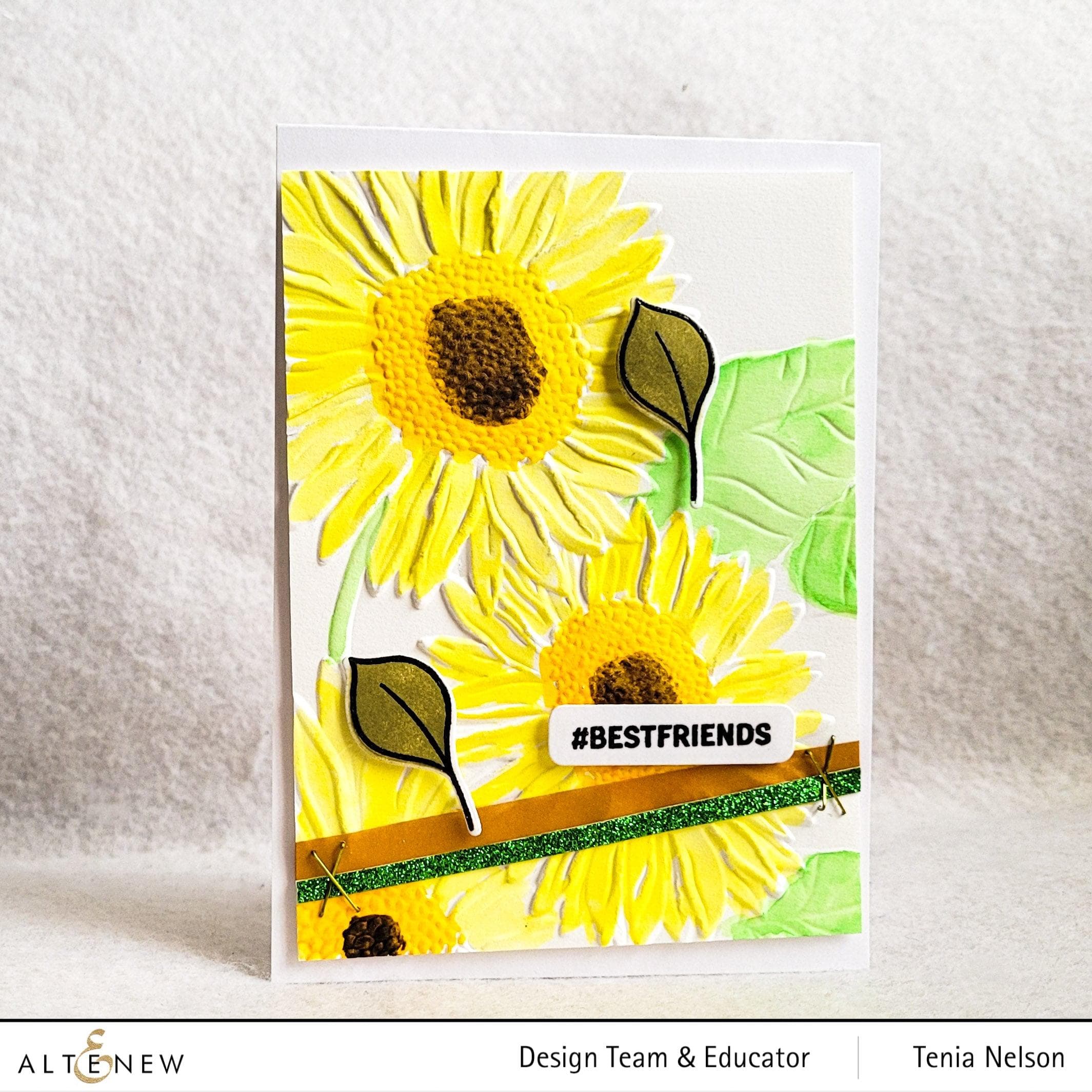 altenew-true-friends-simple-coloring-stencil-schablone image 2
