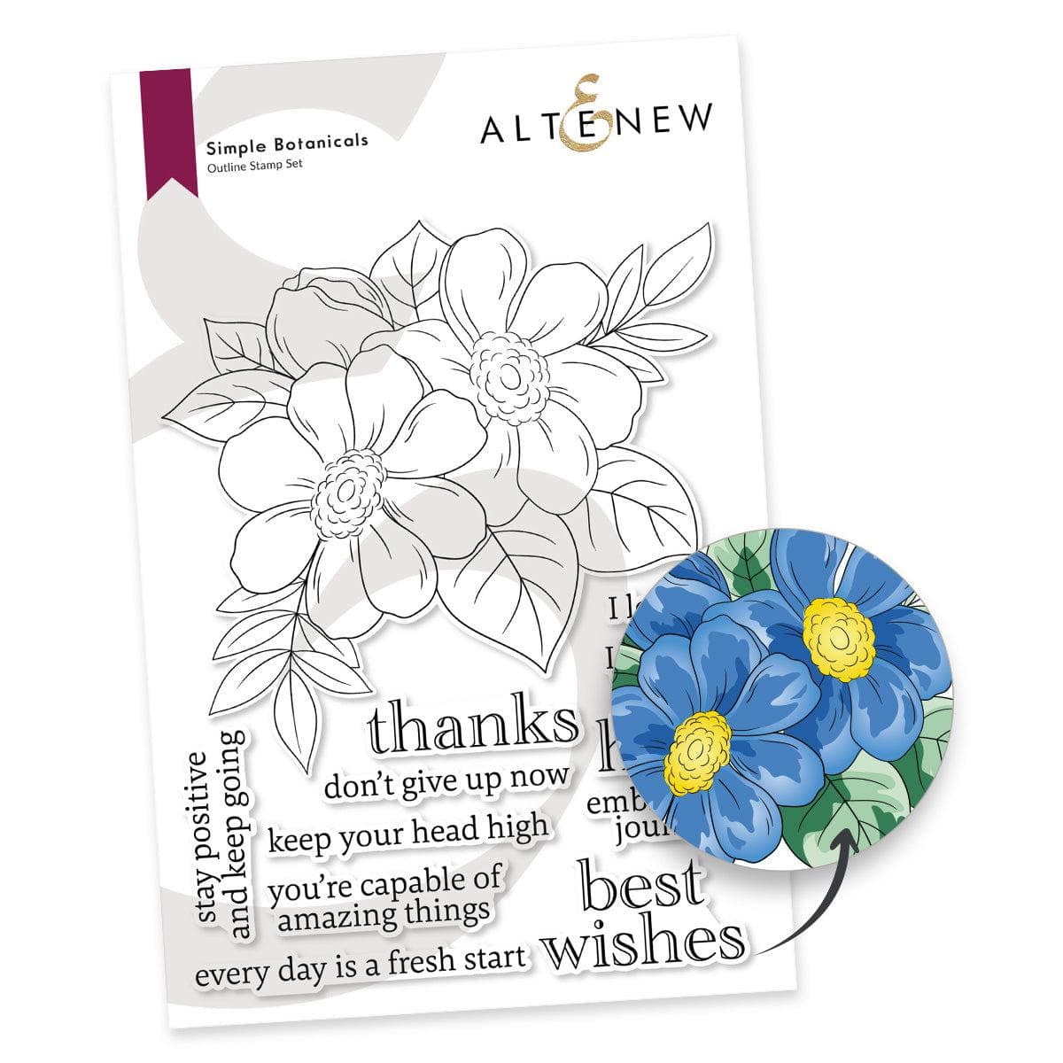 altenew-simple-botanicals-complete-bundle-stempel-blumen image 7