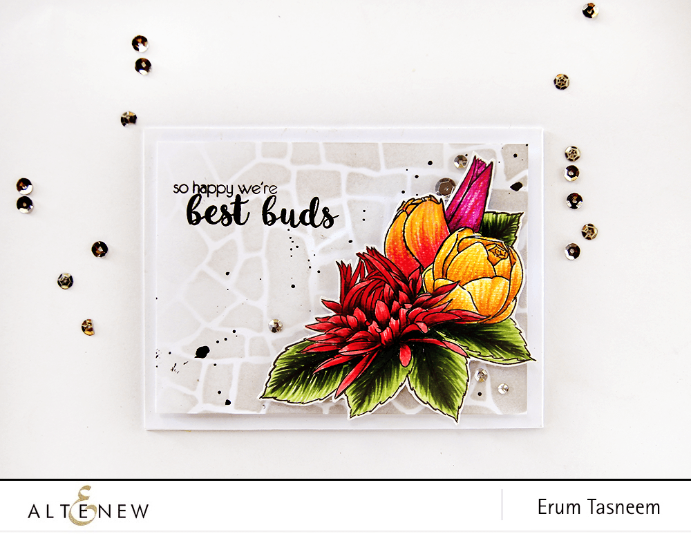 altenew-best-buds-budding-thanks-stempelset-blumen-2x-6x8 image 7