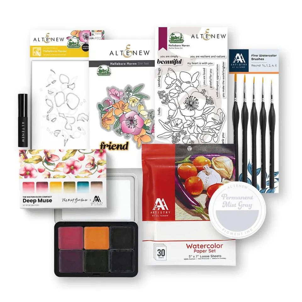 altenew-deep-muse-aquarell-malkurs-set-bundle image 1